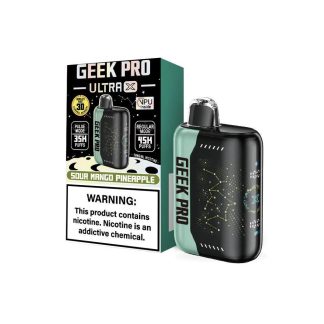 Geek Bar Pro Ultra X 5% Disposable - Sour Mango Pineapple