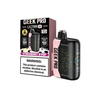 Geek Bar Pro Ultra X 5% Disposable - Strawberry B-Pop
