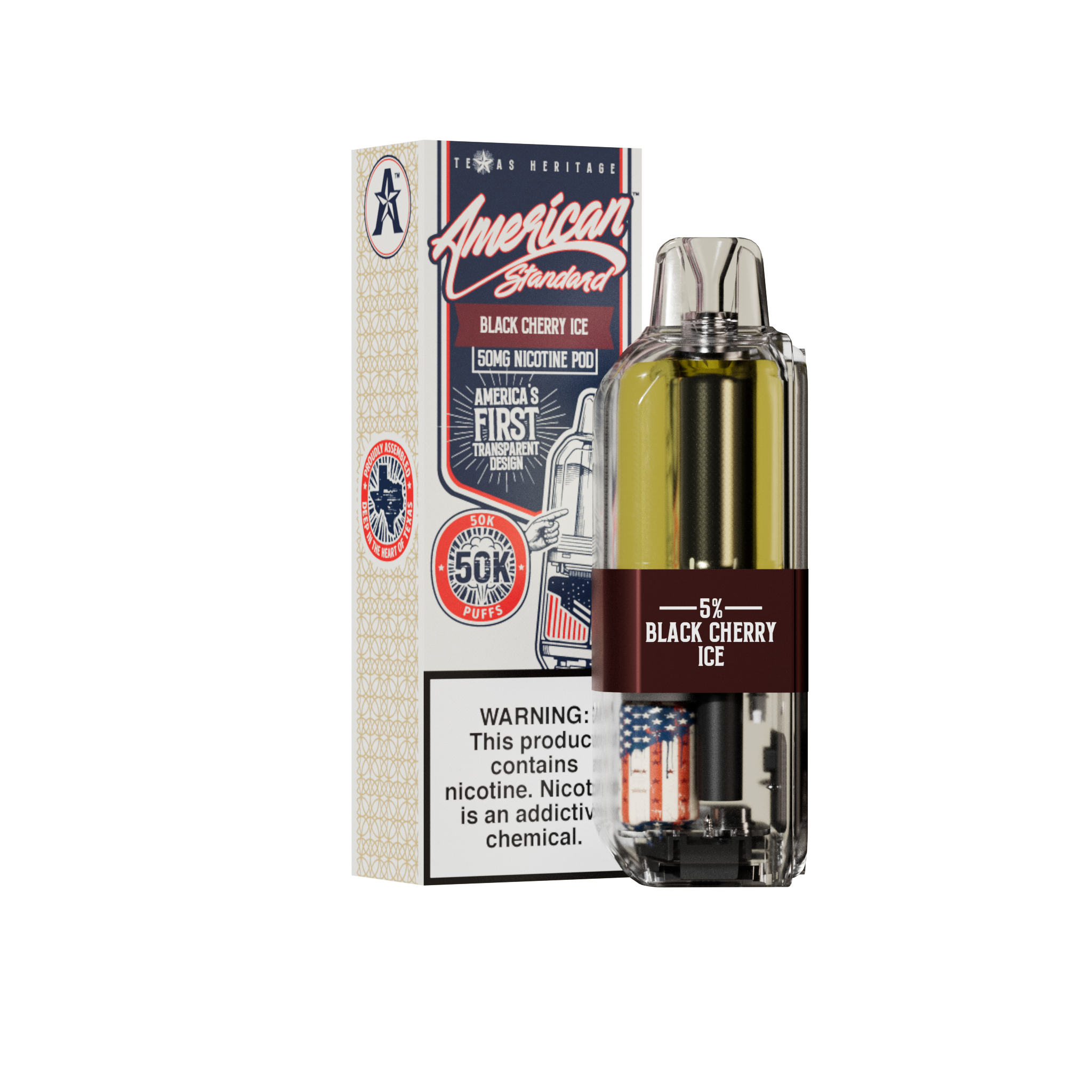 American Standard 50K Pod - Black Cherry