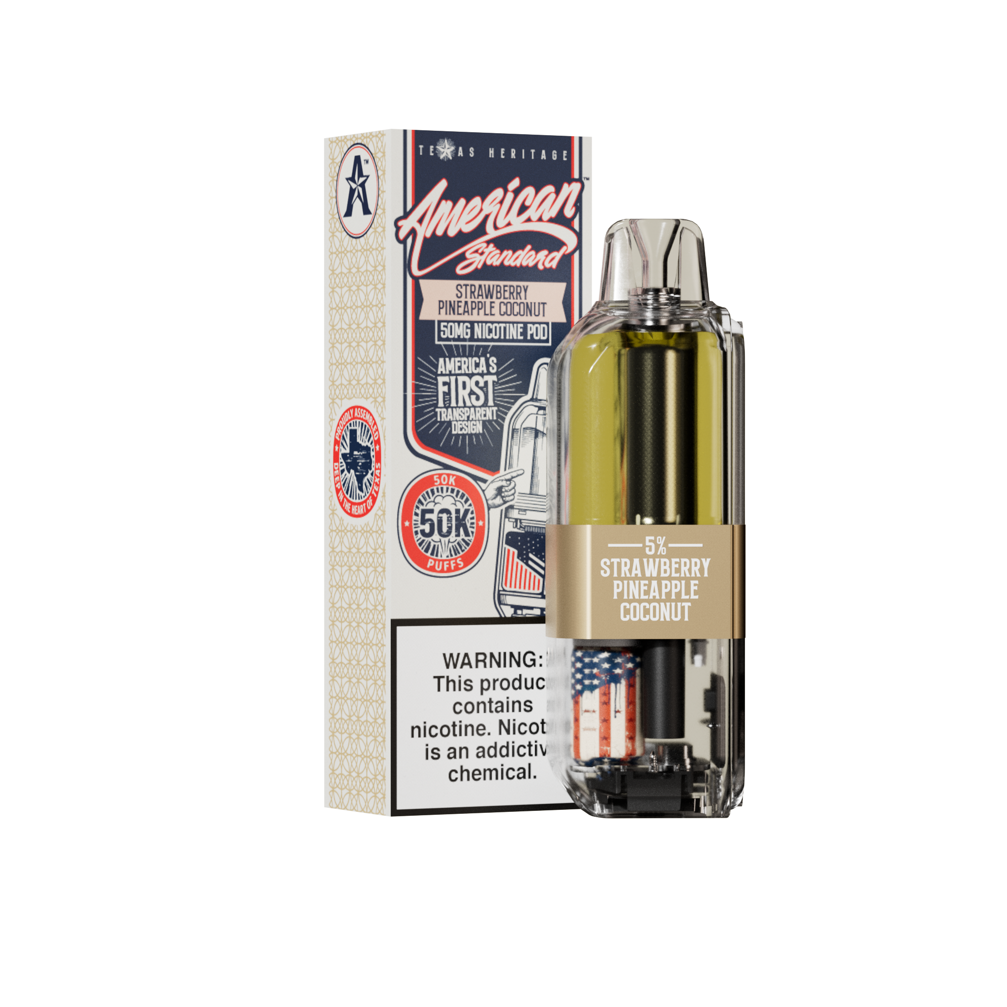 American Standard 50K Pod - Strawberry Pineapple Coconut