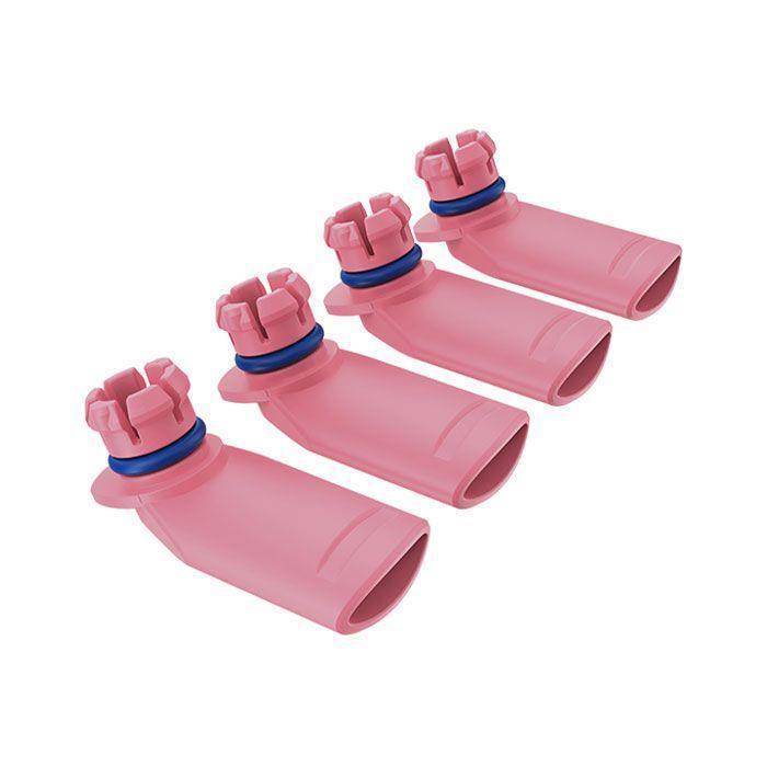 Storz & Bickel VEAZY Mouthpieces (4 pieces) - Charming Pink - Image 2