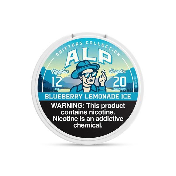 ALP Nicotine Pouches - Drifters Blueberry Lemonade Ice 6mg
