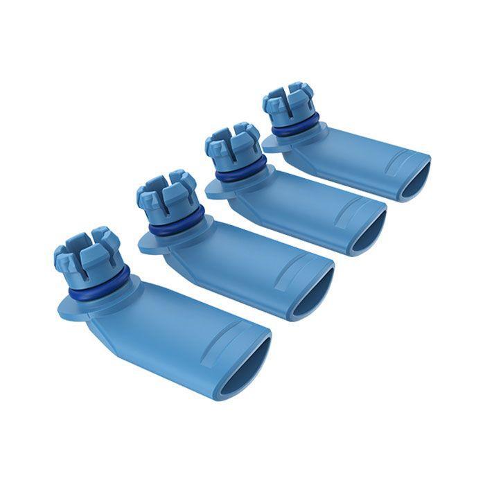 Storz & Bickel VEAZY Mouthpieces (4 pieces) - Dynamic Blue - Image 2