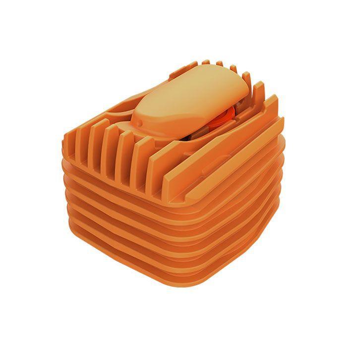 Storz & Bickel VEAZY Cooling Unit (1) - Inspiring Orange - Image 4