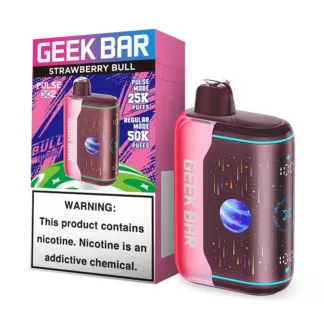 Geek Bar Pulse X2 5% Disposable - Strawberry Bull [TX Compliant Version]