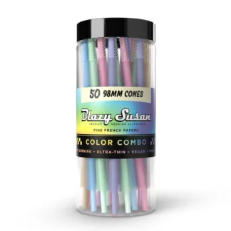 Blazy Susan - Color Combo Cones 98mm (50 Count Jar)