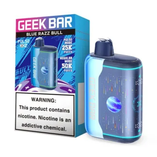 Geek Bar Pulse X2 5% Disposable - Blue Razz Bull [TX Compliant Version]