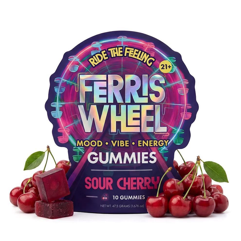 Ferris Wheel Gummies - Sour Cherry (10 Gummies)