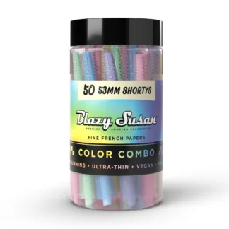 Blazy Susan - Color Combo Cones Shortys 53mm (50 Count Jar)