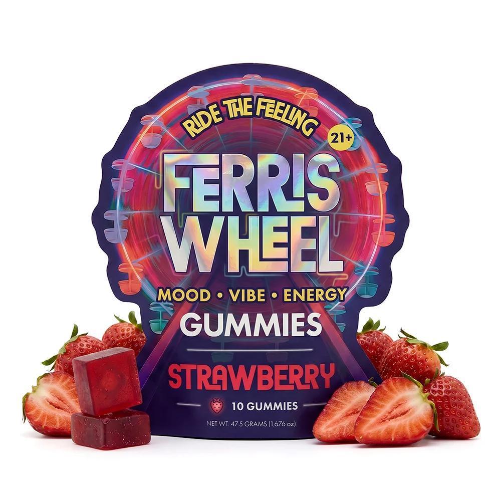 Ferris Wheel Gummies - Strawberry (10 Gummies)