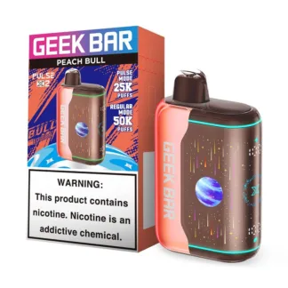 Geek Bar Pulse X2 5% Disposable - Peach Bull [TX Compliant Version]