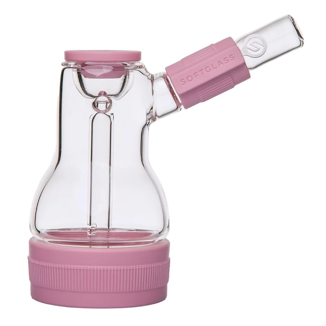 Softglass Core Bubbler - Rose