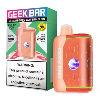Geek Bar Pulse X2 5% Disposable - Strawberry Watermelon [TX Compliant Version]