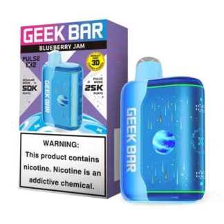 Geek Bar Pulse X2 5% Disposable - Blueberry Jam [TX Compliant Version]
