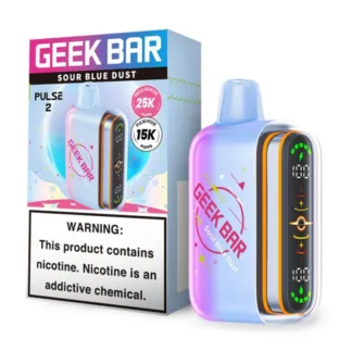 Geek Bar Pulse 2 Disposable (5%) - Sour Blue Dust [TX Compliant Version]