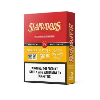 Slapwoods Natural Leaf - Russian Cream Cigar Wraps (5-pack)