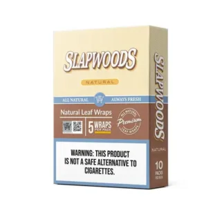 Slapwoods Natural Leaf - Natural Cigar Wraps (5-pack)