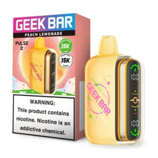Geek Bar Pulse 2 Disposable (5%) - Peach Lemonade [TX Compliant Version]