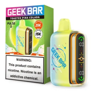 Geek Bar Pulse 2 Disposable (5%) - Toasted Pina Colada [TX Compliant Version]
