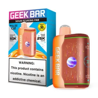 Geek Bar Pulse X2 5% Disposable - Sour Fcuking Fab [TX Compliant Version]