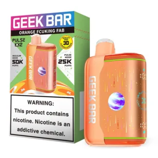 Geek Bar Pulse X2 5% Disposable - Orange Fcuking Fab [TX Compliant Version]