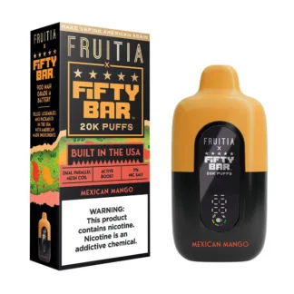 Fifty Bar x Fruitia 20K Disposable - Mexican Mango