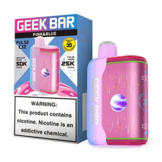 Geek Bar Pulse X2 5% Disposable - Pink & Blue [TX Compliant Version]