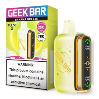 Geek Bar Pulse 2 Disposable (5%) - Banana Breeze [TX Compliant Version]