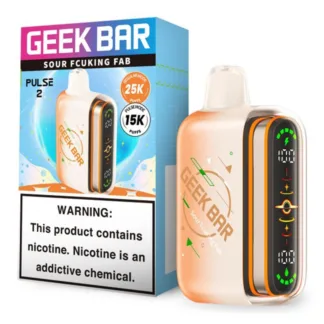 Geek Bar Pulse 2 Disposable (5%) - Sour Fcuking Fab [TX Compliant Version]