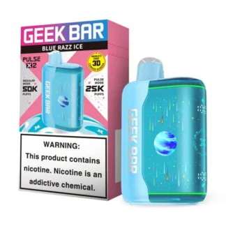 Geek Bar Pulse X2 5% Disposable - Blue Razz Ice [TX Compliant Version]