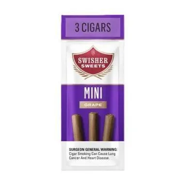 Swisher Sweets Mini - Grape (3-Pack)