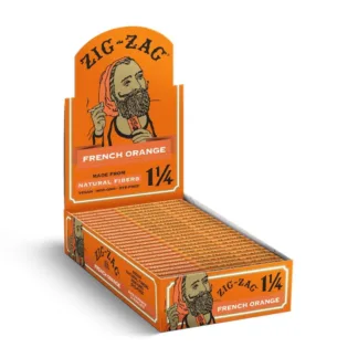 Zig-Zag French Orange Rolling Papers - 1¼ Size