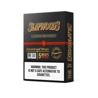 Slapwoods Natural Leaf - Dark Edition Cigar Wraps (5-pack)