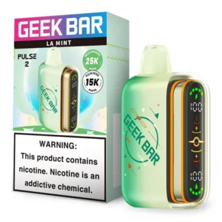 Geek Bar Pulse 2 Disposable (5%) - LA Mint [TX Compliant Version]