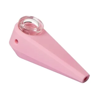 Softglass Token Silicone Pipe - Rose