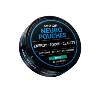 MOTION Neuro Pouches - Mint (40 mg Caffeine, 20 Ct)