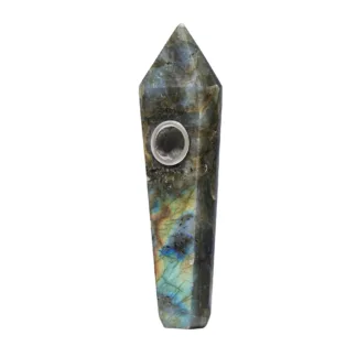 Astral Project Gemstone Pipe - Labradorite