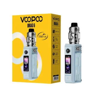 VooPoo Drag 6 220W Kit w / UFORCE X II (2) Tank - Blue