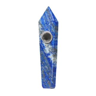 Astral Project Gemstone Pipe - Lapis Lazuli