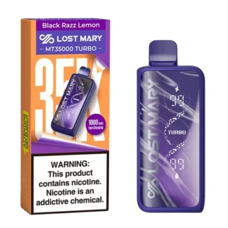 Lost Mary MT35000 - Black Razz Lemon [TX Compliant Version]
